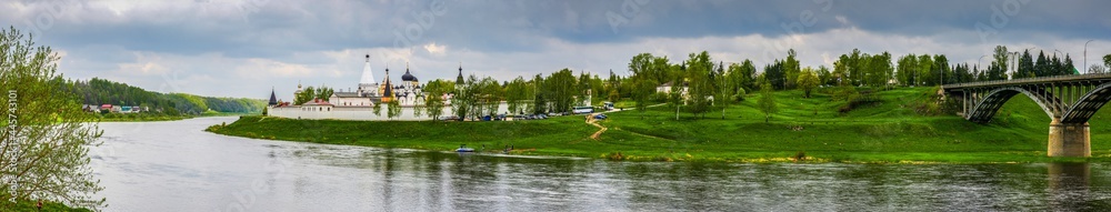 Holy Assumption Monastery in Staritsa, Russia