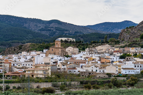 Purchena located in Sierra de Los Filabres in Almeria Province, Andalusia, Spain