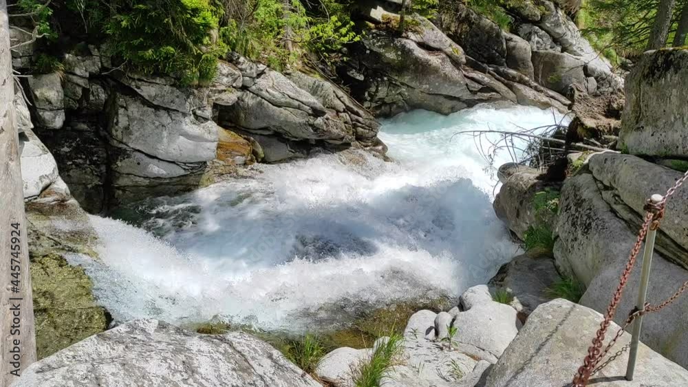 Cold stream in the High Tatras , Slovakia. Cold stream in the High Tatras , Slovakia.