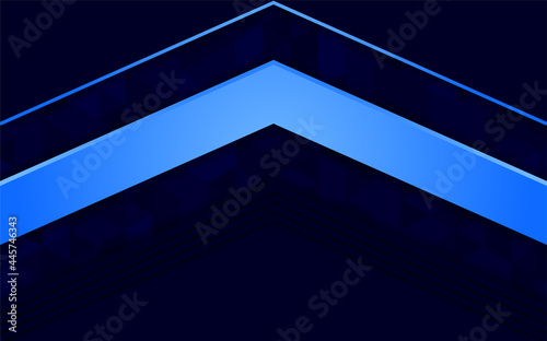 Abstract dark blue background with triangle texture