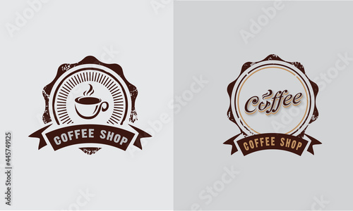 Coffee Cup Logo Vector Illustration