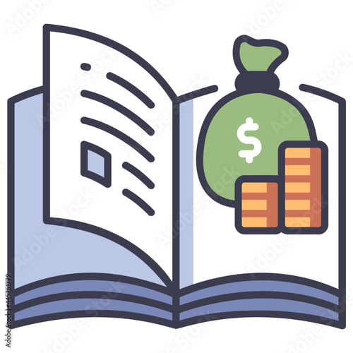 millionaire book icon