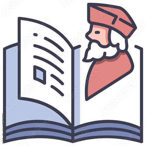 biography book icon