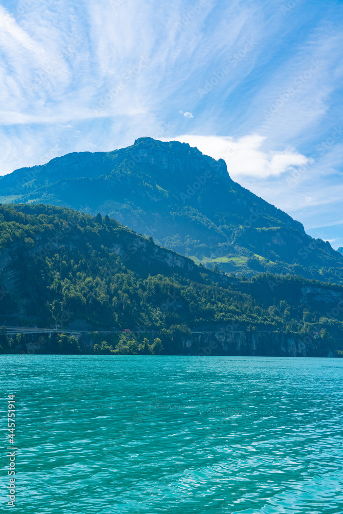 Lucerne lake from Brunnen - Switzerland