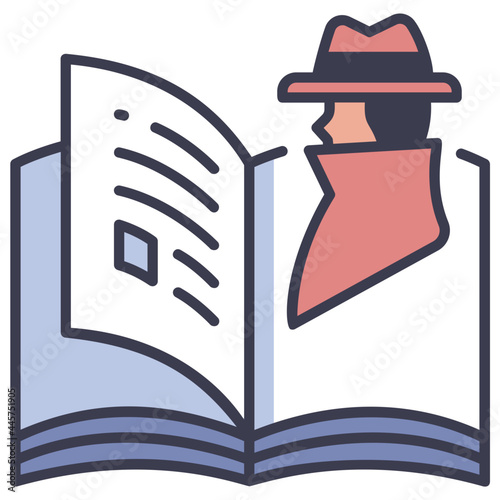 mystery book icon