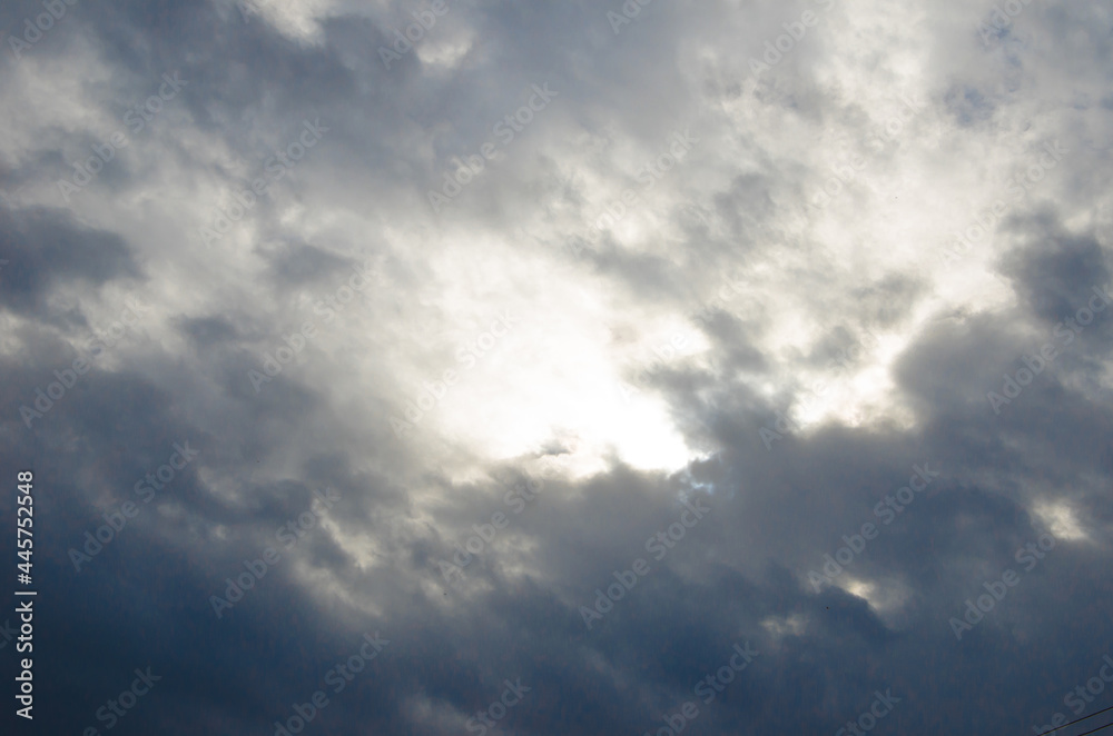 blue sky background with clouds of different sizes blue sky background with clouds of different sizes