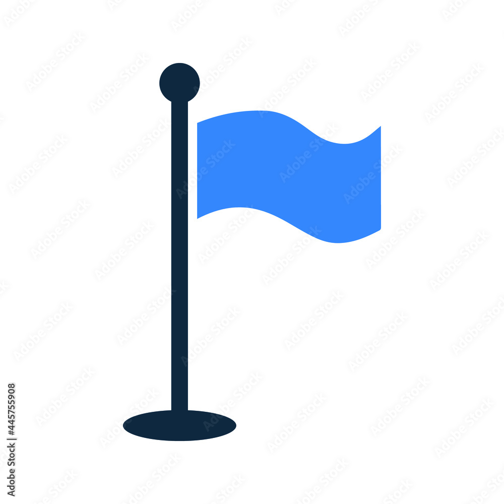 National, flag icon. Simple editable vector illustration. National, flag icon. Simple editable vector illustration.