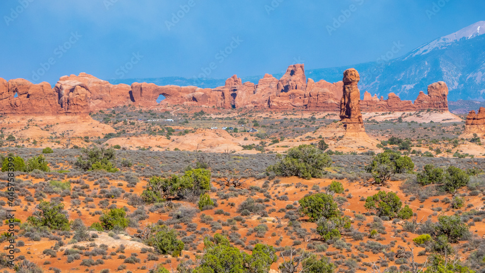 windows overlook at arches national park