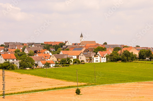 View of Cultivated Field in the countryside photo