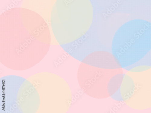 背景素材：水彩風　水玉模様の背景