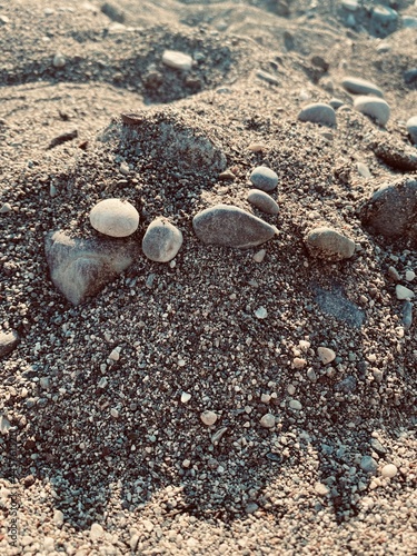 stones on the beach