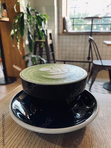 cup of coffee on table