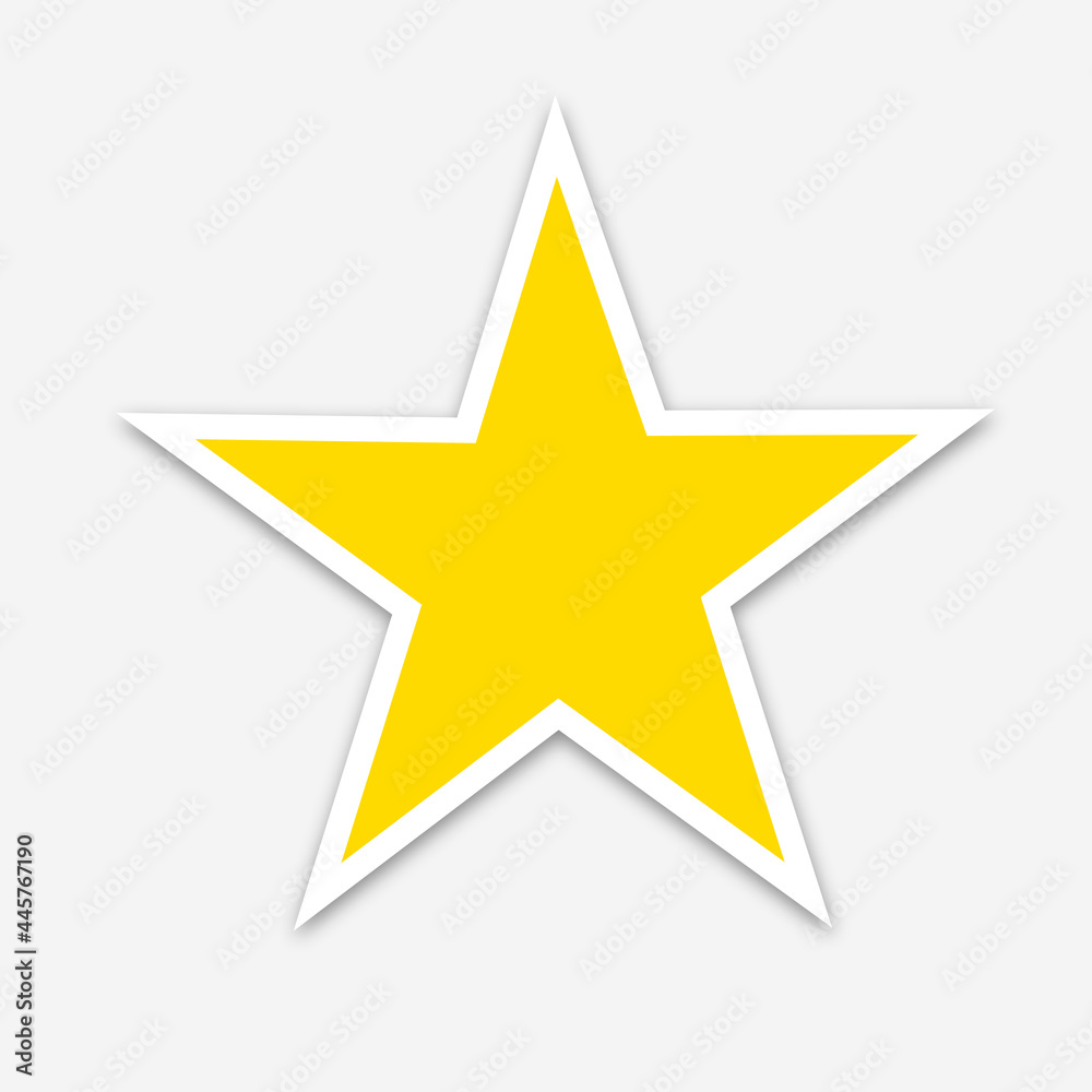 Star icon. Star shape. Symbol of award, decoration, quality Star icon. Star shape. Symbol of award, decoration, quality