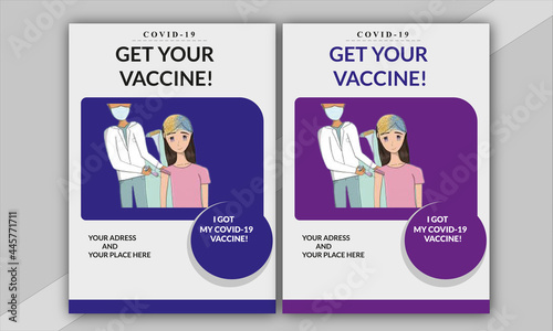 Covid-19 Vaccination Flyer Templates