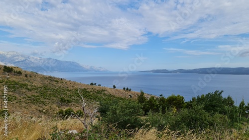 Chorwacja wybrzeże widok na Riwierę Makarska