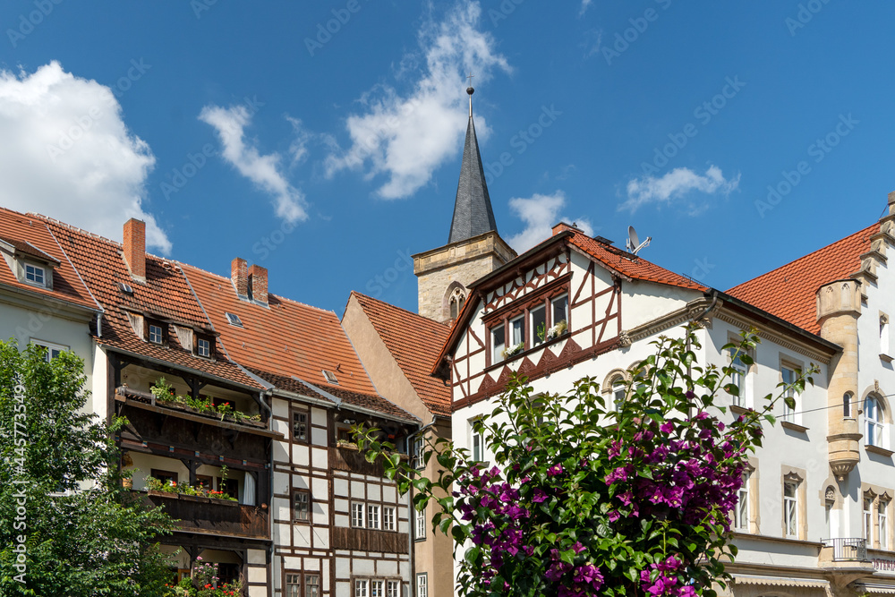 Die mittelalterliche Altstadt von Erfurt