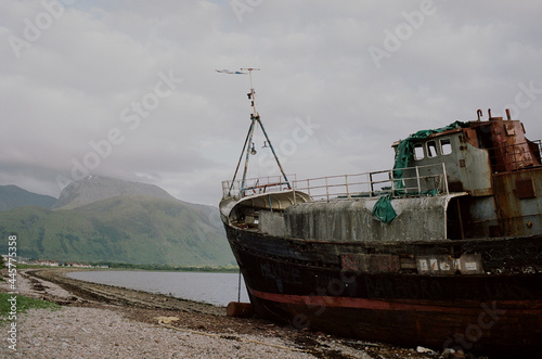 ship in the harbor © Celine