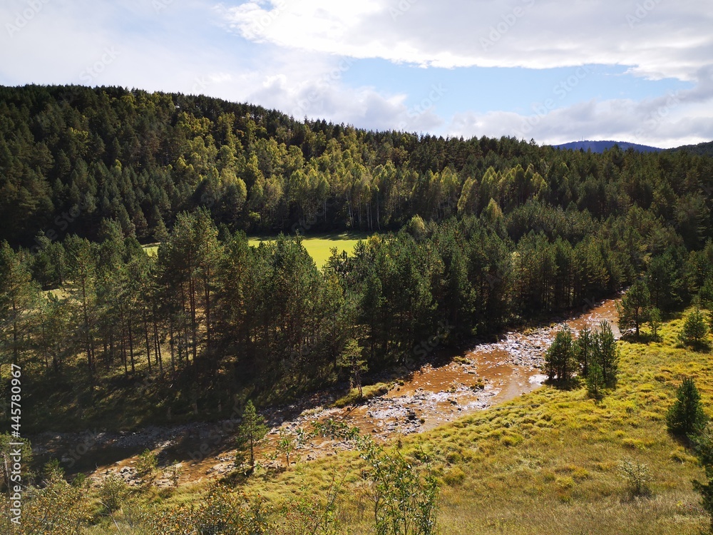 Obraz premium warm autumn day in zlatibor