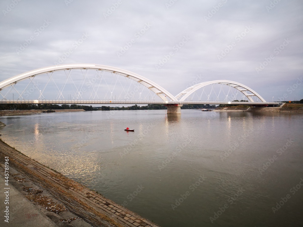 autumn day in novi sad serbia