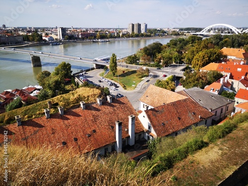autumn day in novi sad serbia