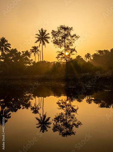 Sunrise in Aleppey