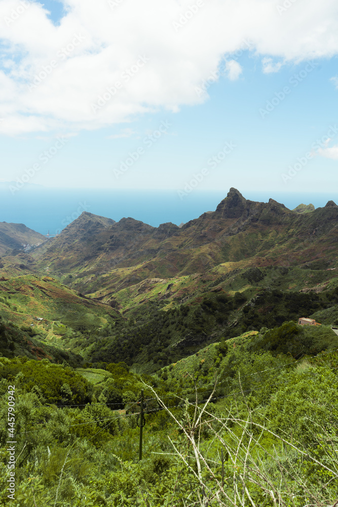 Fototapeta premium Teneryfa, góry Anaga