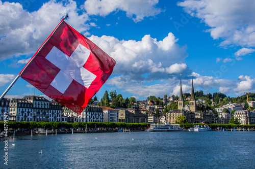 Lake Lucerne, the fourth largest lake of Switzerland