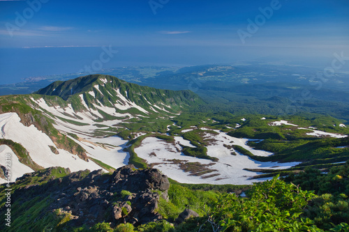 Mt.Chokai, early summer 初夏の鳥海山登山