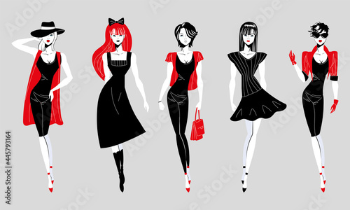 women in fashion clothes