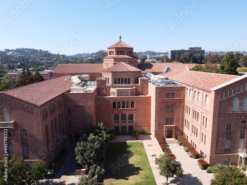 Drone Shot at UCLA campus photo
