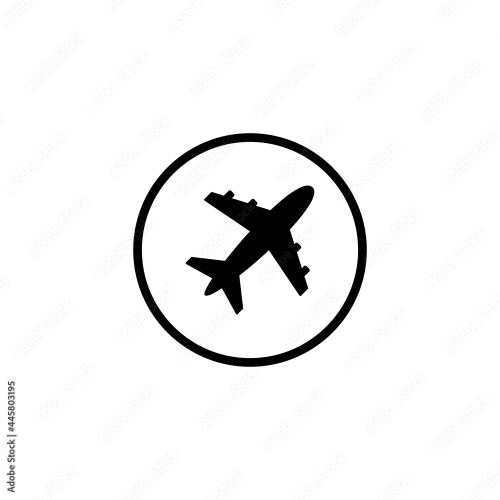 airplane icon vector sign symbol airplane icon vector sign symbol