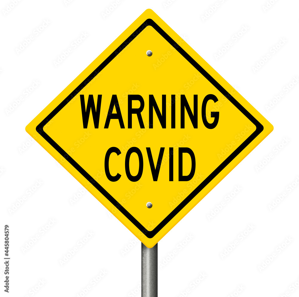 Rendered concept sign in the style of a yellow diamond road warning Rendered concept sign in the style of a yellow diamond road warning