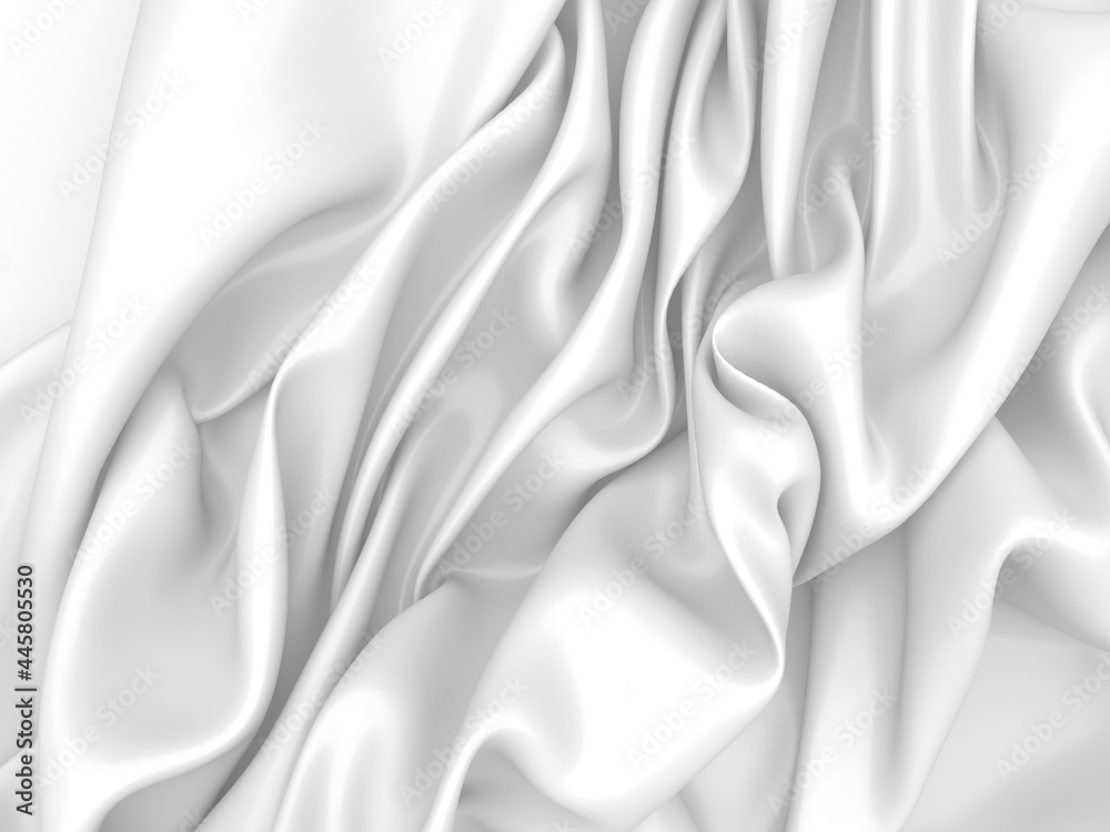 Obraz premium Abstract white fabric texture background