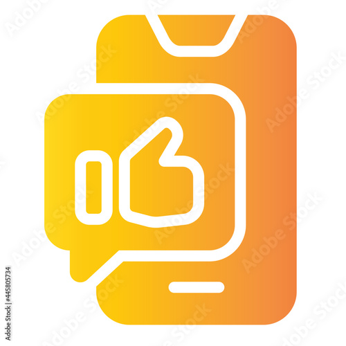 like gradient icon