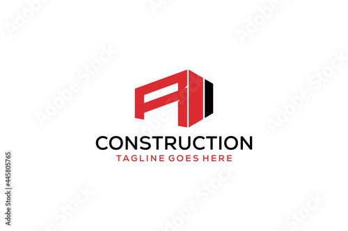 Free Download Letter R for Real Estate Remodeling Logo. Construction Architecture Building Logo Design Template Element. - GFXLoad