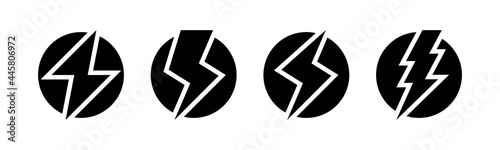 Free Download Vector graphic of lightning icon collection | electric - GFXLoad