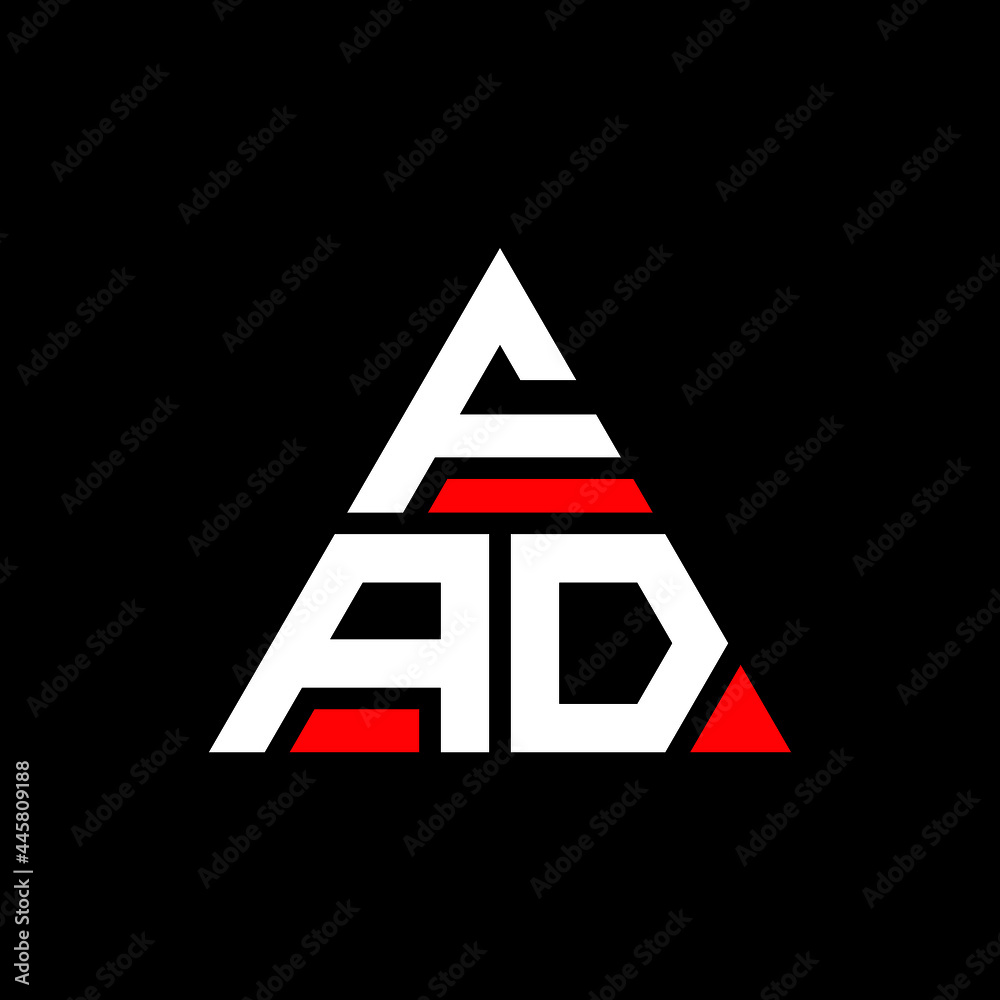 FAD triangle letter logo design with triangle shape. FAD triangle logo design monogram. FAD triangle vector logo template with red color. FAD triangular logo Simple, Elegant, and Luxurious Logo. FAD FAD triangle letter logo design with triangle shape. FAD triangle logo design monogram. FAD triangle vector logo template with red color. FAD triangular logo Simple, Elegant, and Luxurious Logo. FAD