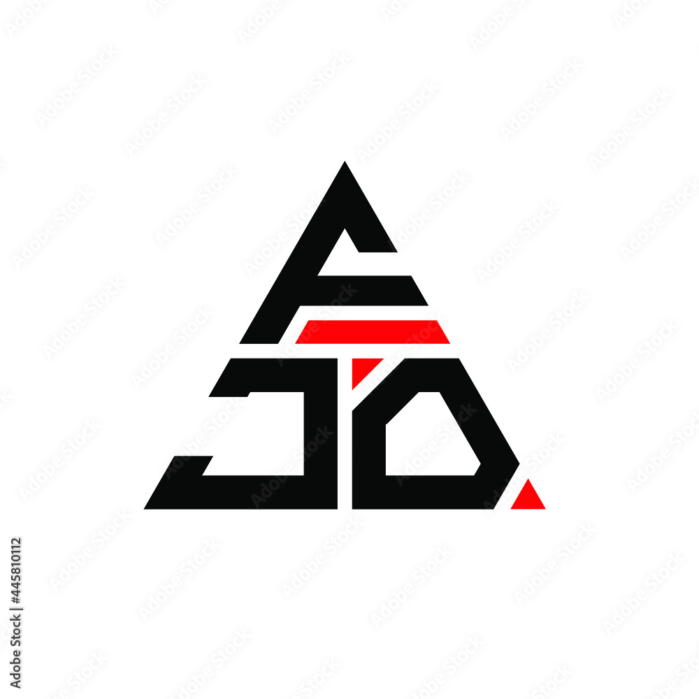 FJO triangle letter logo design with triangle shape. FJO triangle logo design monogram. FJO triangle vector logo template with red color. FJO triangular logo Simple, Elegant, and Luxurious Logo. FJO FJO triangle letter logo design with triangle shape. FJO triangle logo design monogram. FJO triangle vector logo template with red color. FJO triangular logo Simple, Elegant, and Luxurious Logo. FJO