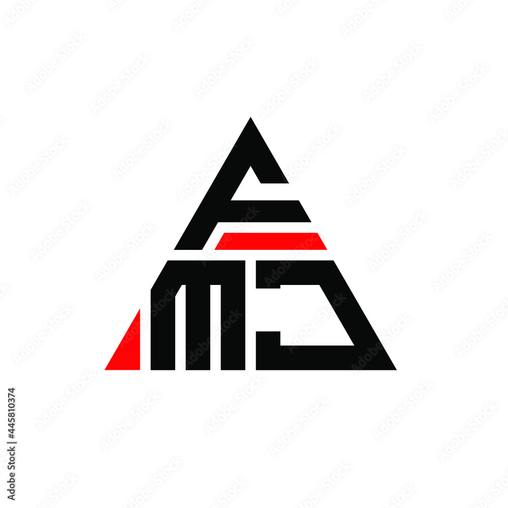 FMJ triangle letter logo design with triangle shape. FMJ triangle logo design monogram. FMJ triangle vector logo template with red color. FMJ triangular logo Simple, Elegant, and Luxurious Logo. FMJ FMJ triangle letter logo design with triangle shape. FMJ triangle logo design monogram. FMJ triangle vector logo template with red color. FMJ triangular logo Simple, Elegant, and Luxurious Logo. FMJ