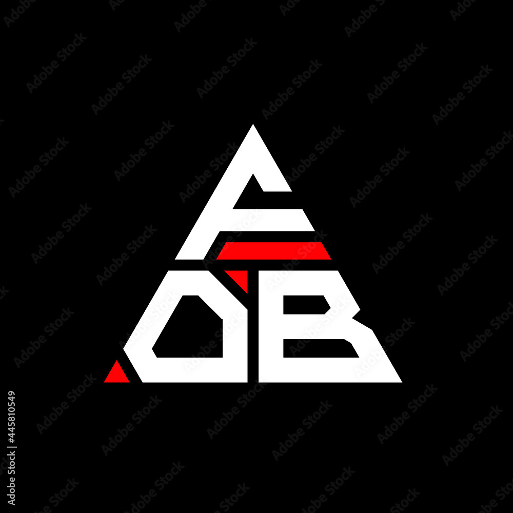 FOB triangle letter logo design with triangle shape. FOB triangle logo design monogram. FOB triangle vector logo template with red color. FOB triangular logo Simple, Elegant, and Luxurious Logo. FOB FOB triangle letter logo design with triangle shape. FOB triangle logo design monogram. FOB triangle vector logo template with red color. FOB triangular logo Simple, Elegant, and Luxurious Logo. FOB