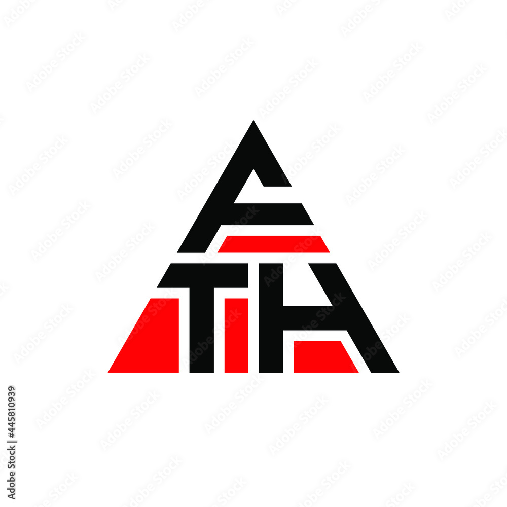 FTH triangle letter logo design with triangle shape. FTH triangle logo design monogram. FTH triangle vector logo template with red color. FTH triangular logo Simple, Elegant, and Luxurious Logo. FTH FTH triangle letter logo design with triangle shape. FTH triangle logo design monogram. FTH triangle vector logo template with red color. FTH triangular logo Simple, Elegant, and Luxurious Logo. FTH