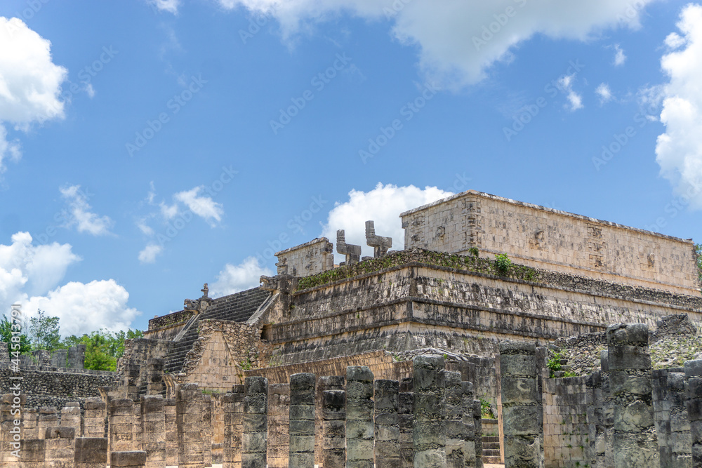 Chichen Itza, one of the Seven Wonders of the World, is a Mayan city located on the Yucatan Peninsula in Mexico.