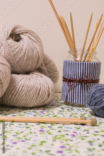 編み物の道具