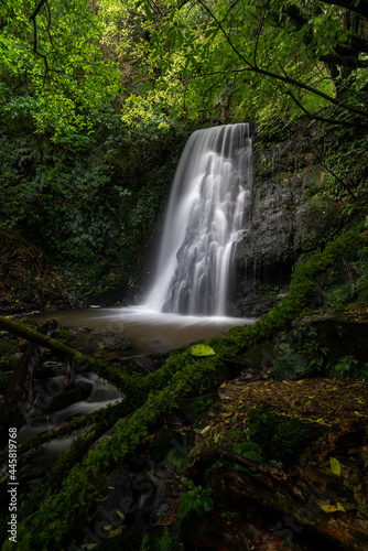 Matai falls waterfall in the Catlins New Zealand