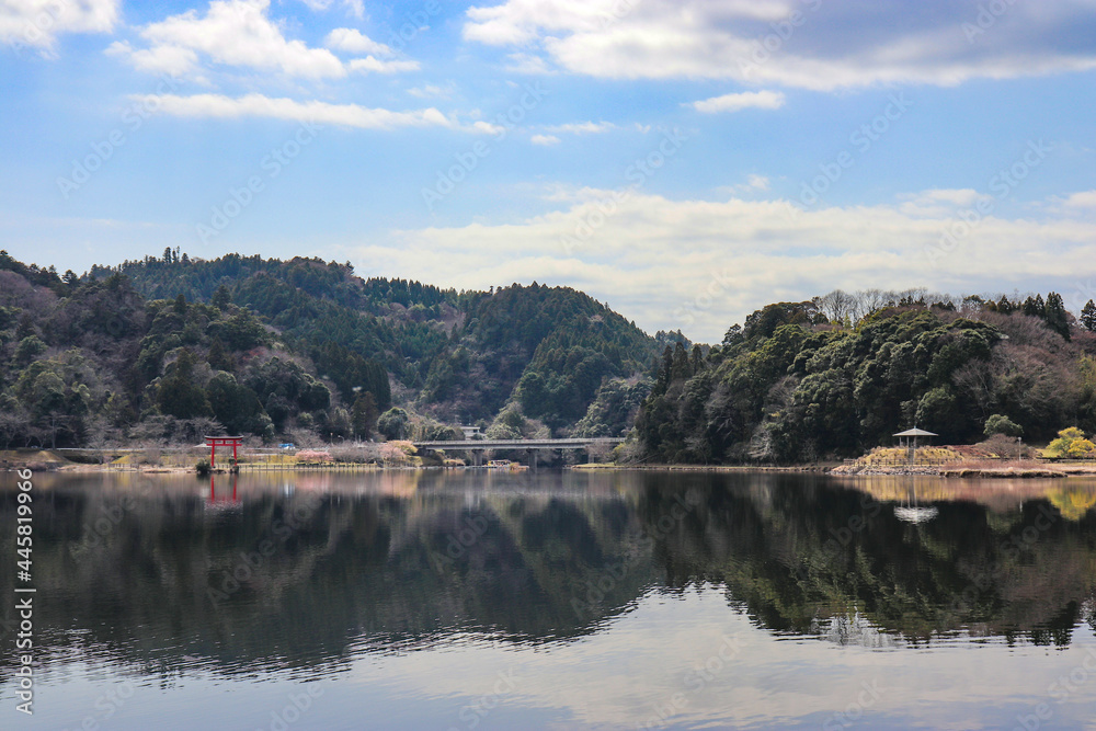 亀山湖（千葉県君津市）