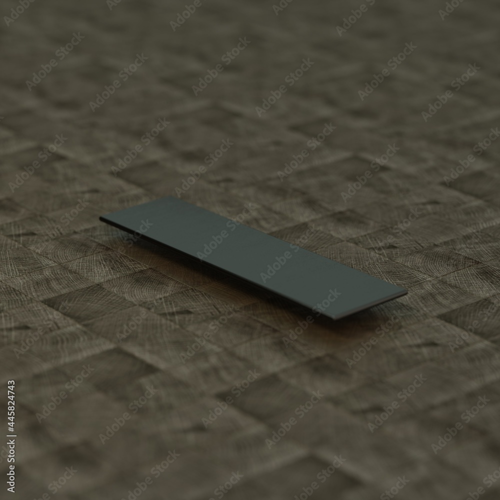 Item with Shadow on Background Texture. 3D illustration. Item with Shadow on Background Texture. 3D illustration.