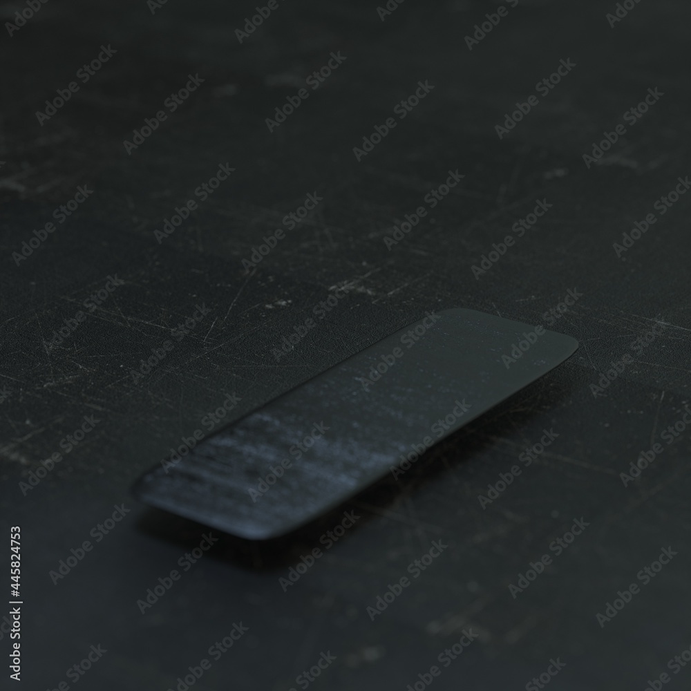 Item with Shadow on Background Texture. 3D illustration. Item with Shadow on Background Texture. 3D illustration.