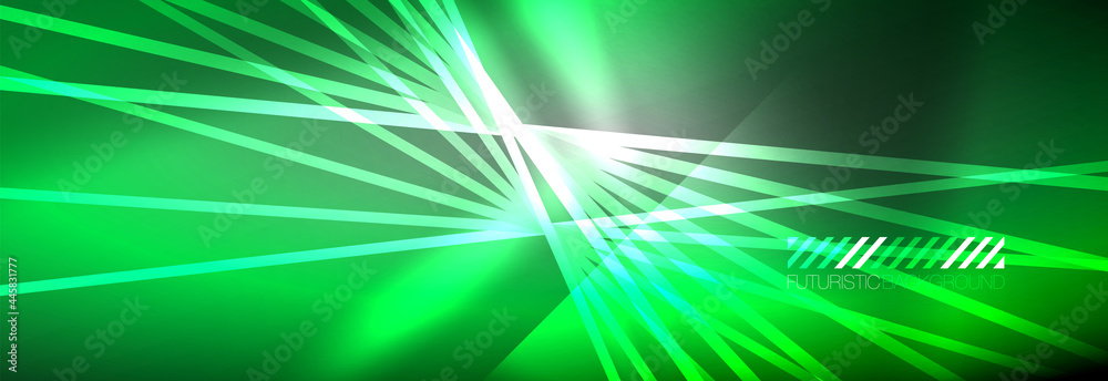 Neon dynamic beams vector abstract wallpaper background. Wallpaper background, design templates for business or technology presentations, internet posters or web brochure covers Neon dynamic beams vector abstract wallpaper background. Wallpaper background, design templates for business or technology presentations, internet posters or web brochure covers