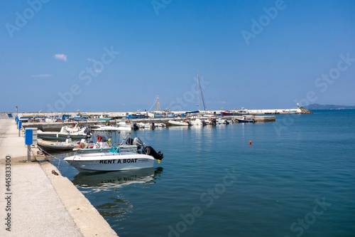 Greece  Nea Skioni  View of the marina.