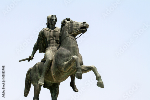 Greece, Thessaloniki, Alexander the Great Statue